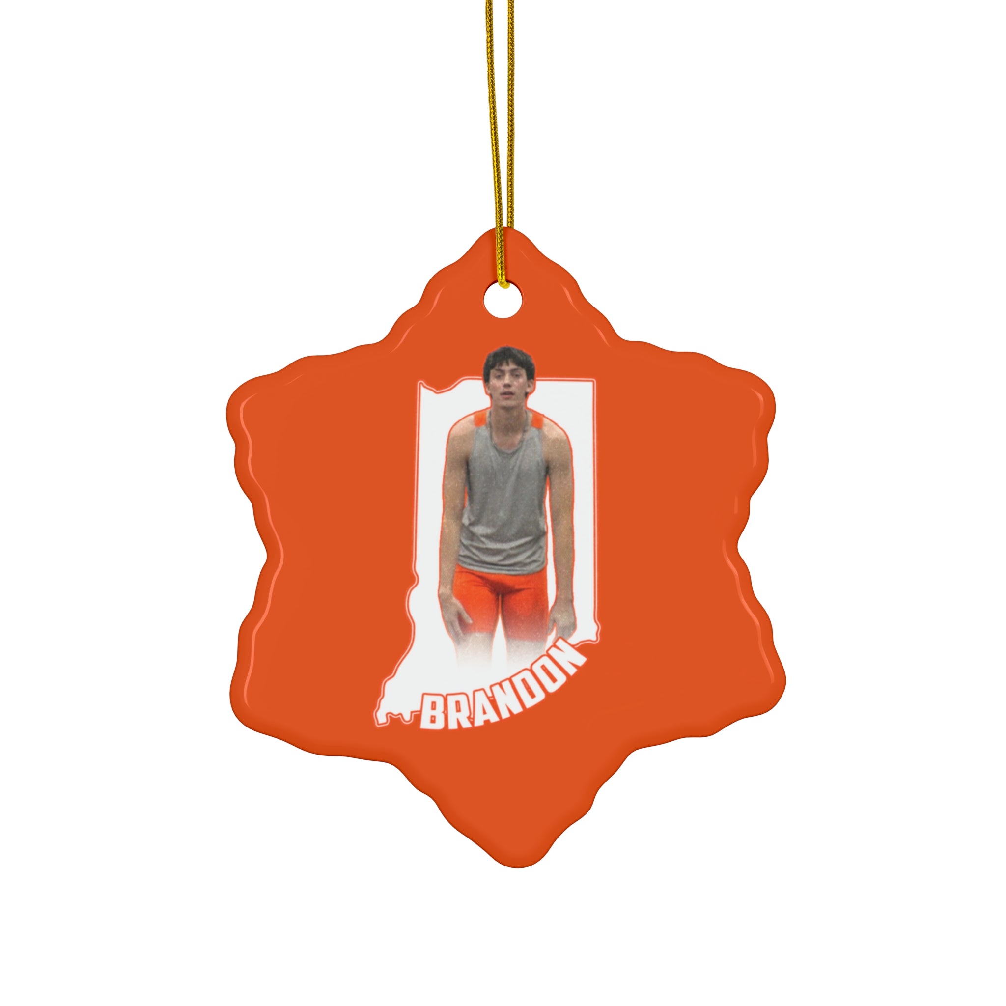 AJ Brandon Ceramic Ornament