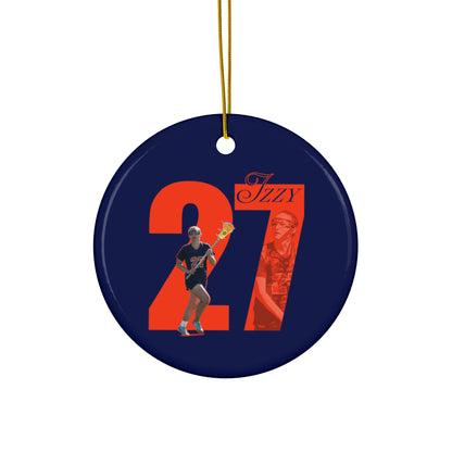 Izzy Lahah Ceramic Ornament