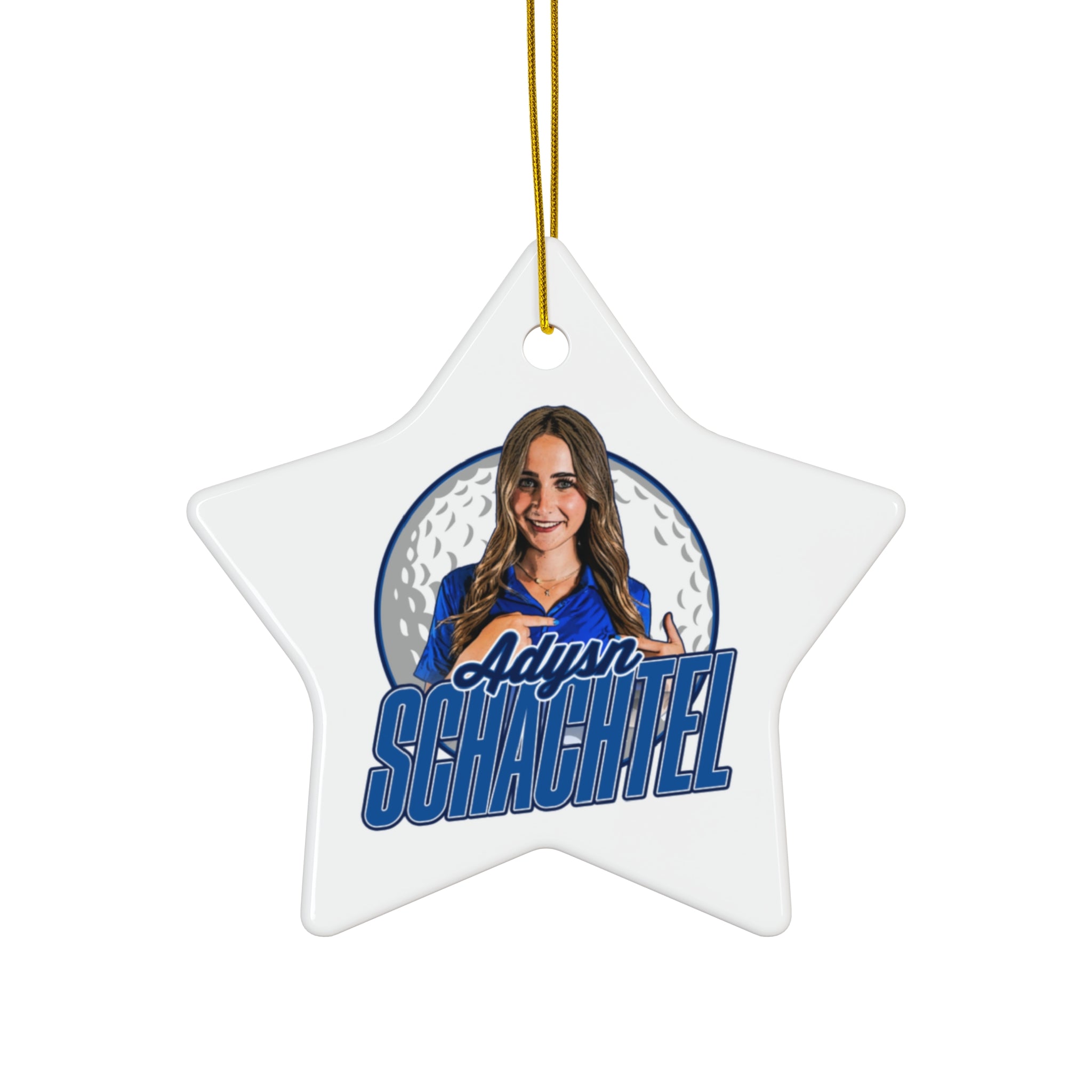 Adysn Schachtel Ceramic Ornament