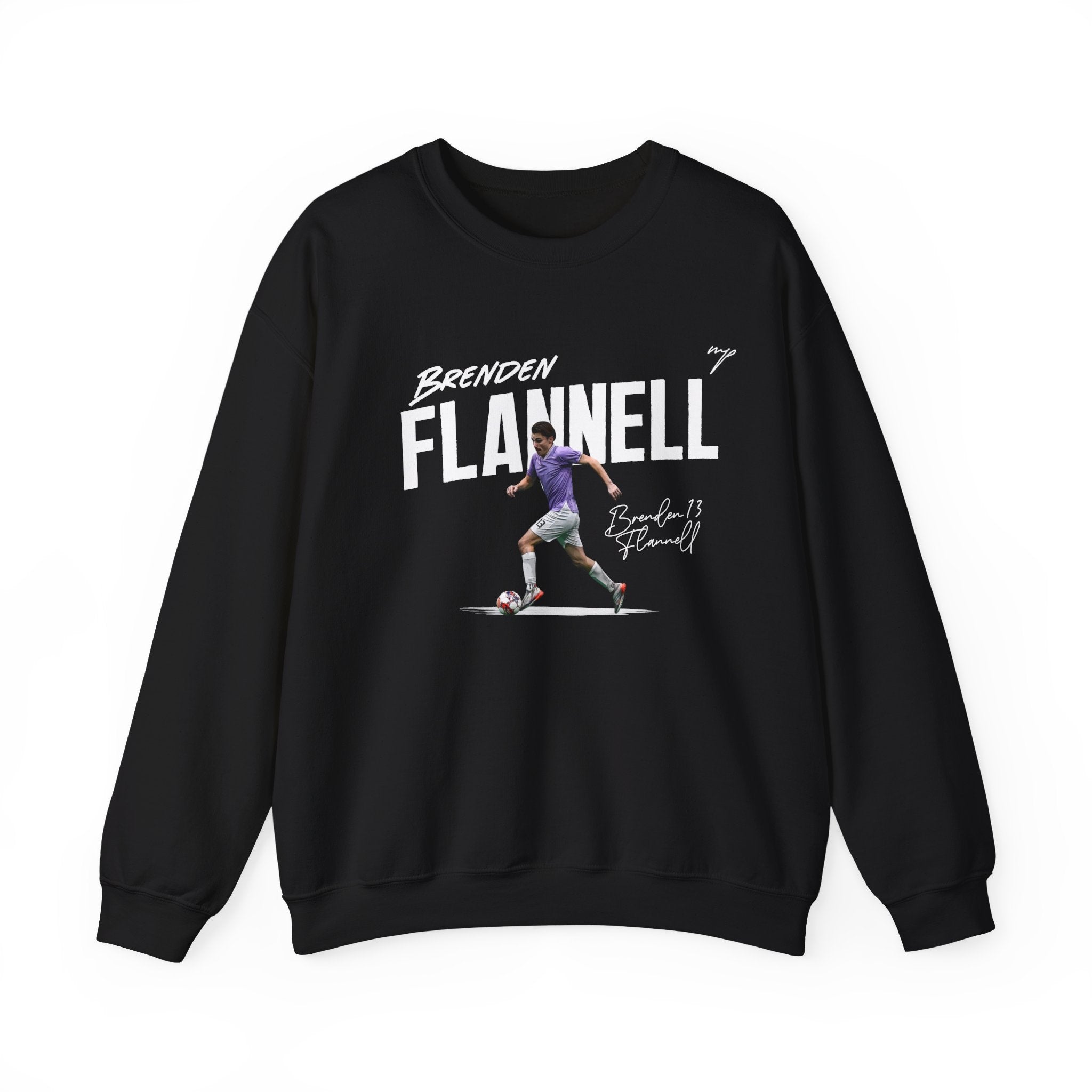 Brenden Flannell Crewneck
