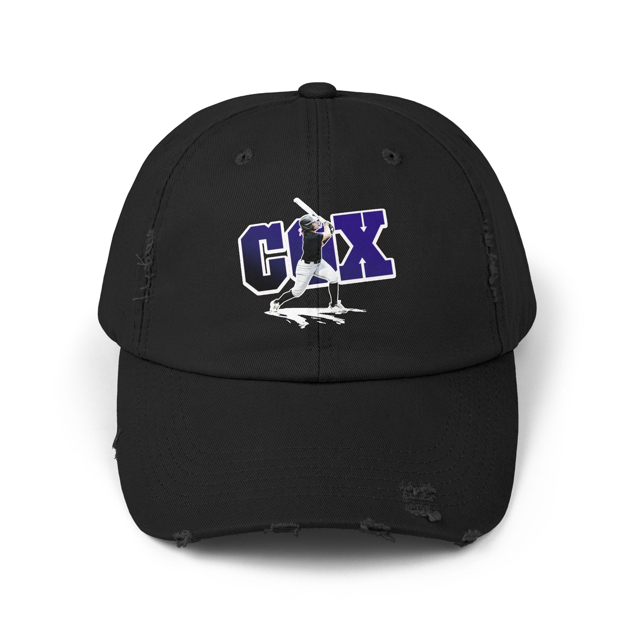 Makayla Cox Distressed Dad Cap