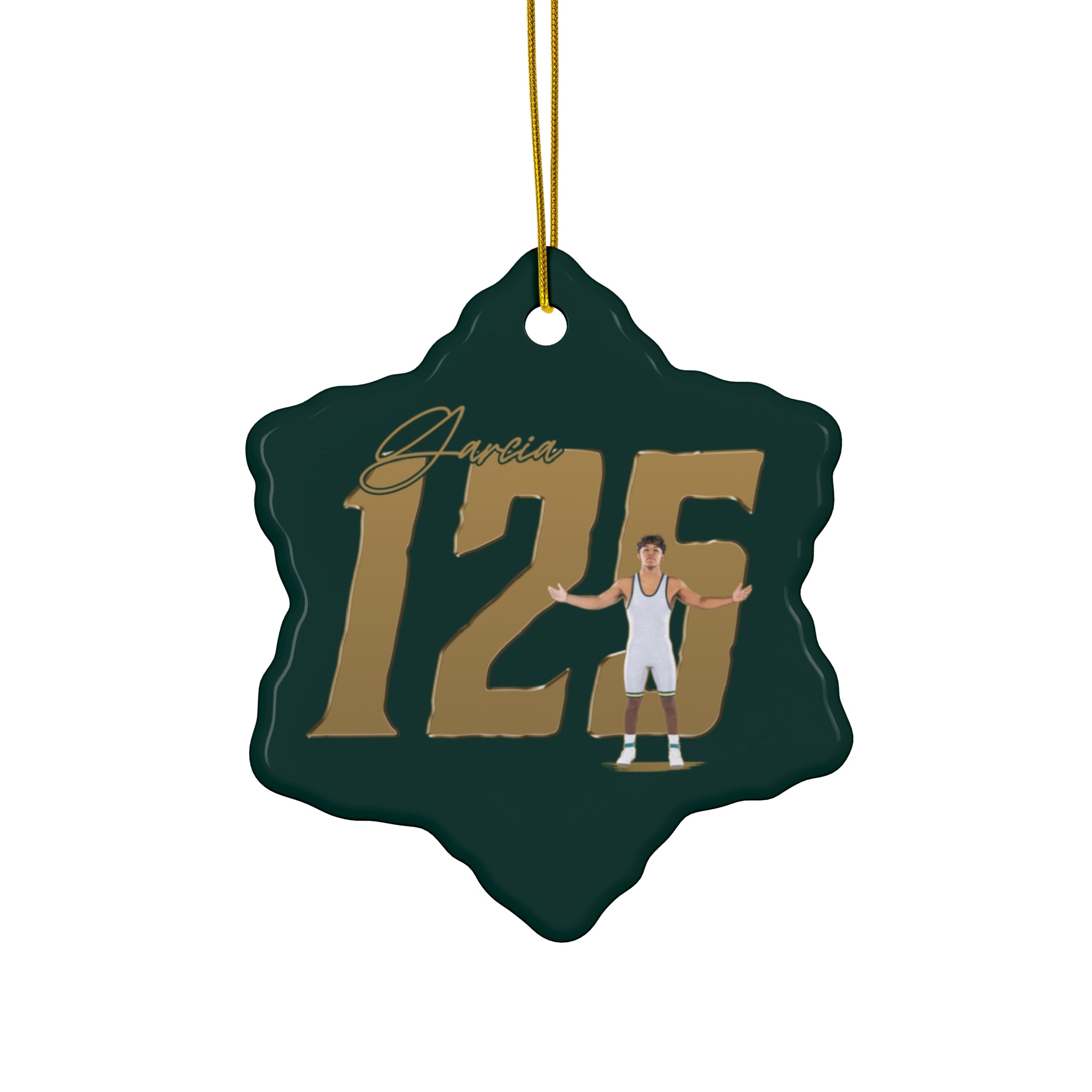 Christian Garcia Ceramic Ornament