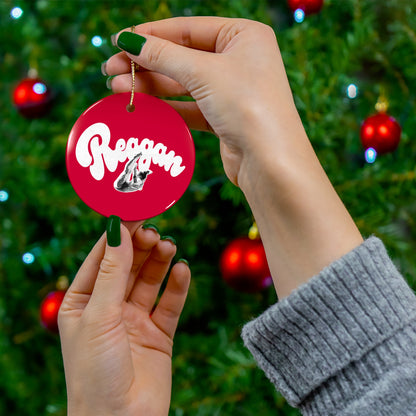Reagan Schenkel Ceramic Ornament