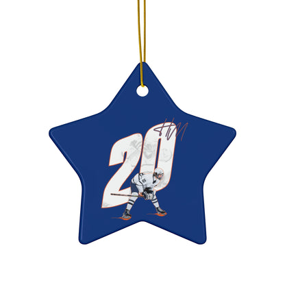 Hunter Mangan Ceramic Ornament