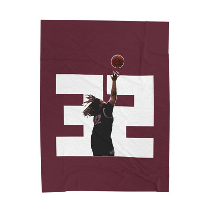 A'Jah Davis Velveteen Plush Blanket