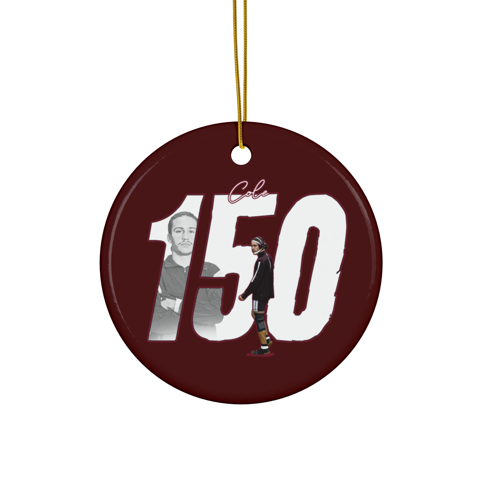 Caleb Cole Ceramic Ornament
