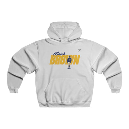 Malik Brown Vintage Hoodie