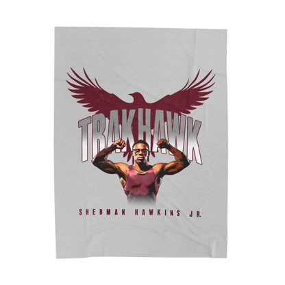 Sherman Hawkins Jr Velveteen Plush Blanket