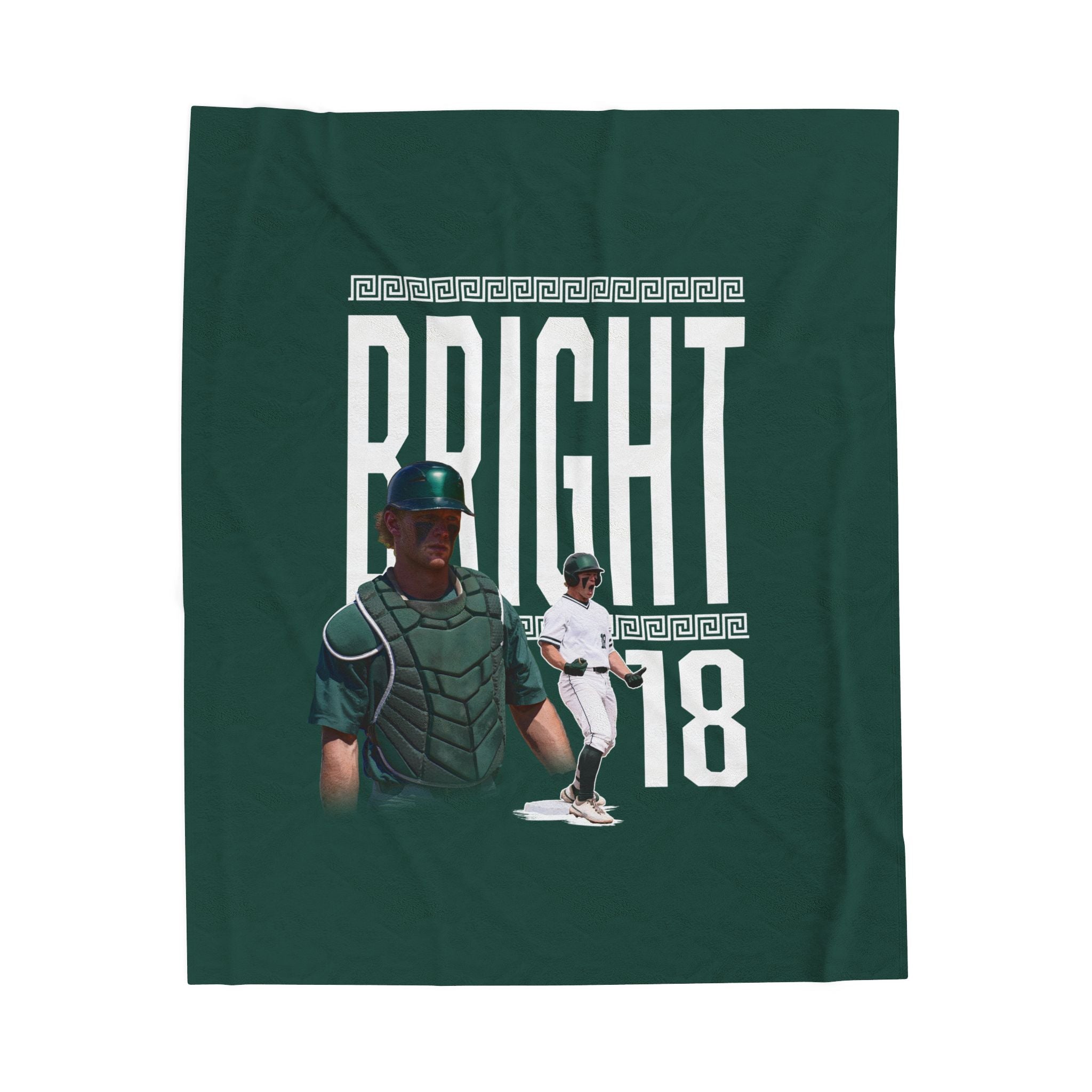 Noah Bright Velveteen Plush Blanket