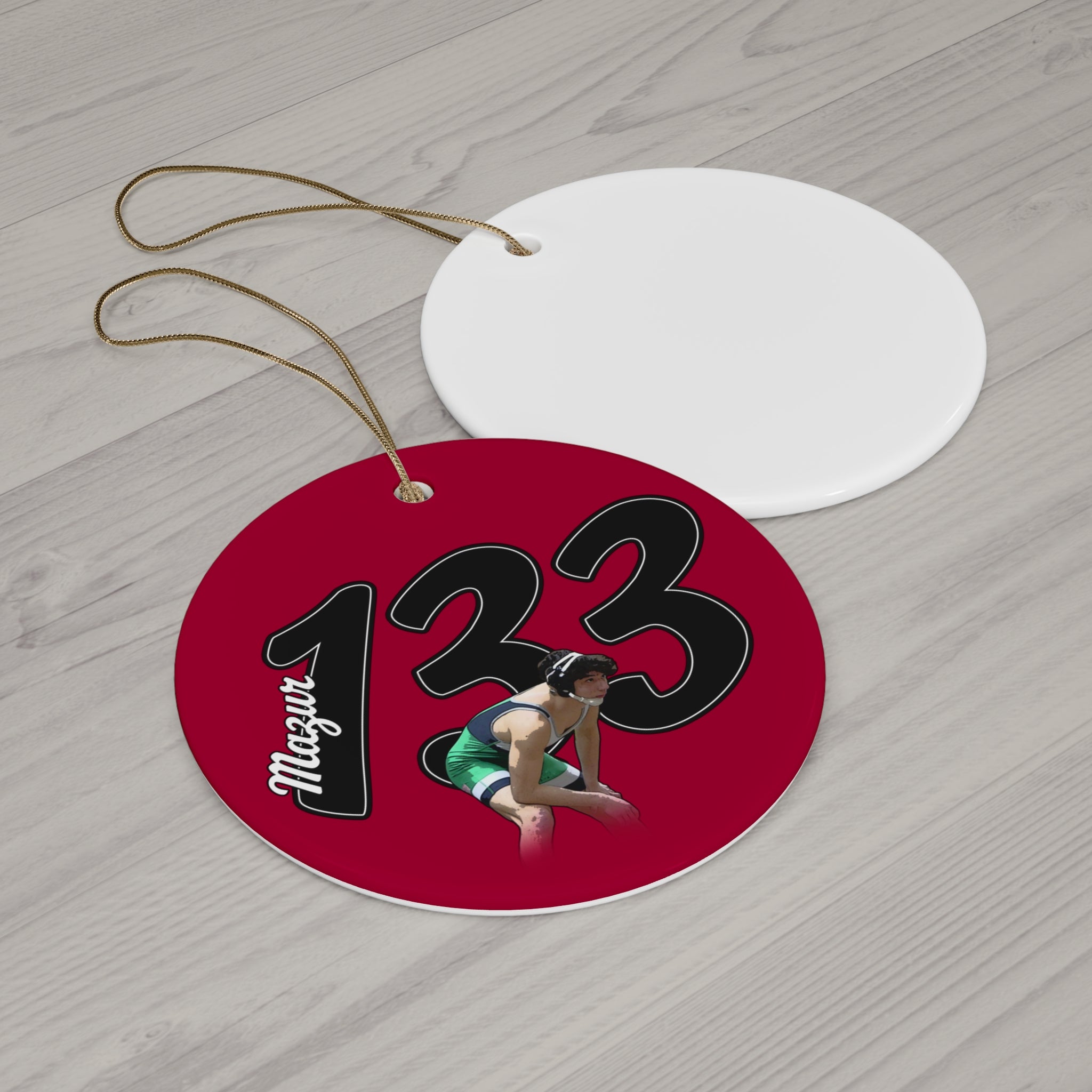 Chris Mazur Ceramic Ornament
