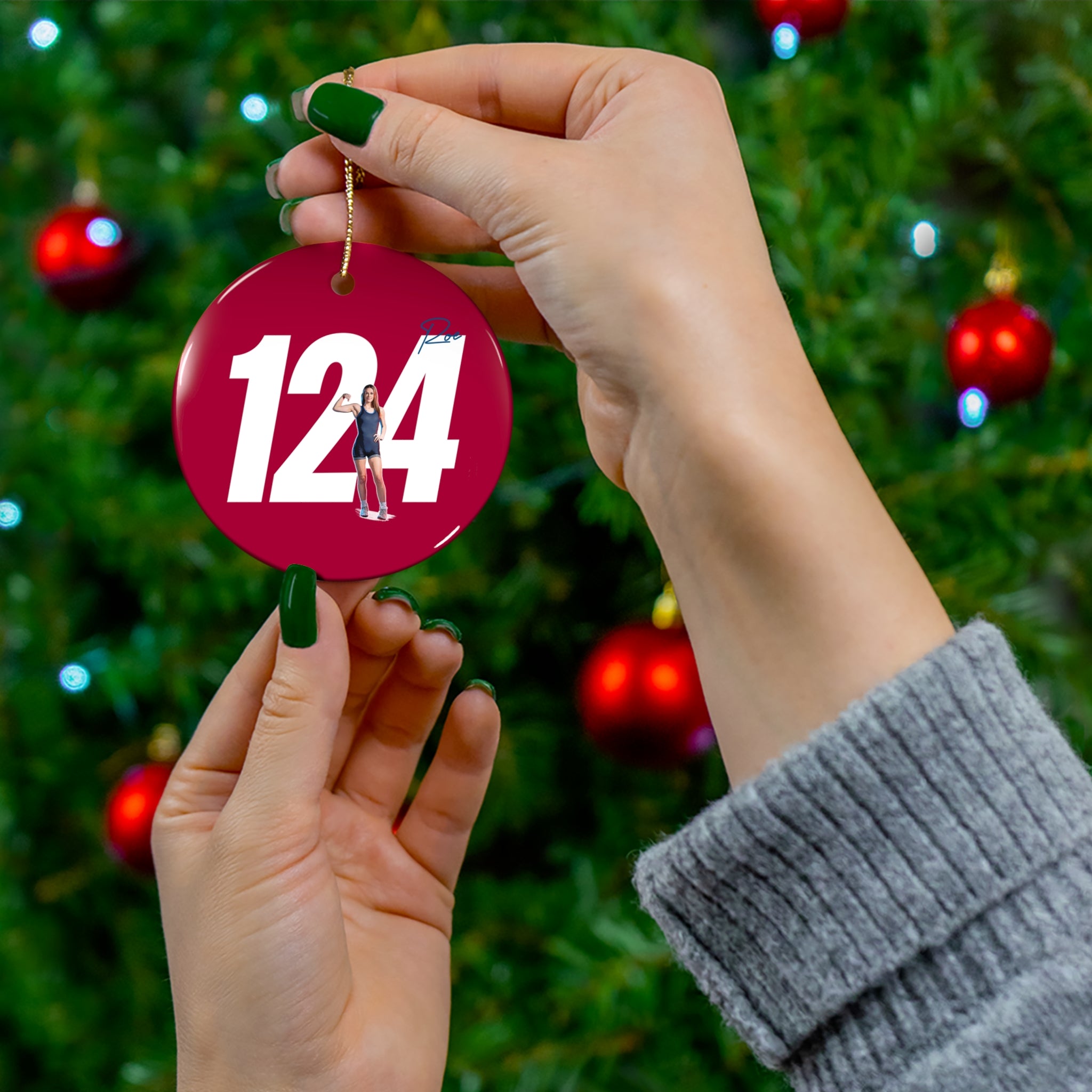 Madison Roe Ceramic Ornament