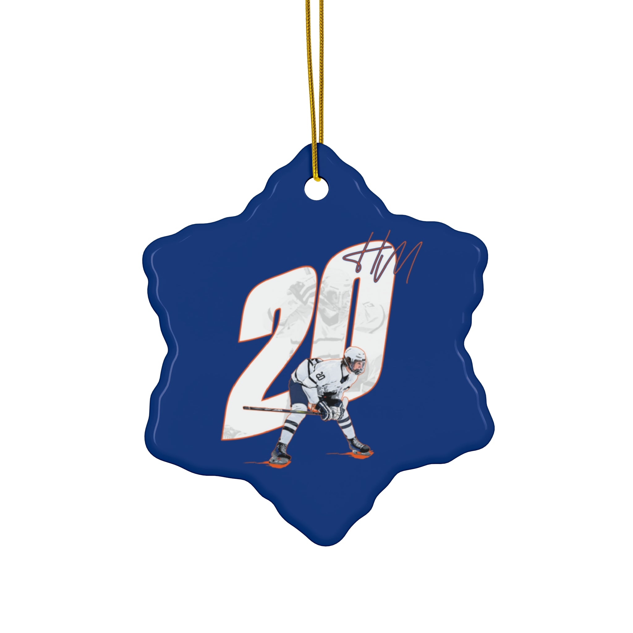 Hunter Mangan Ceramic Ornament