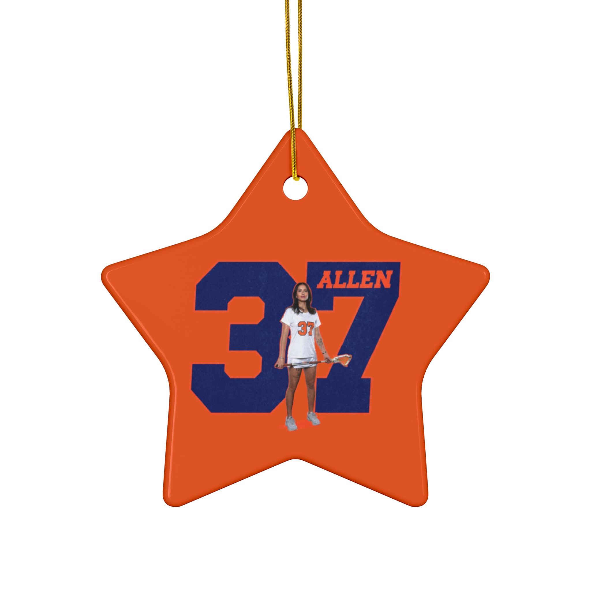 Mary Allen Ceramic Ornament