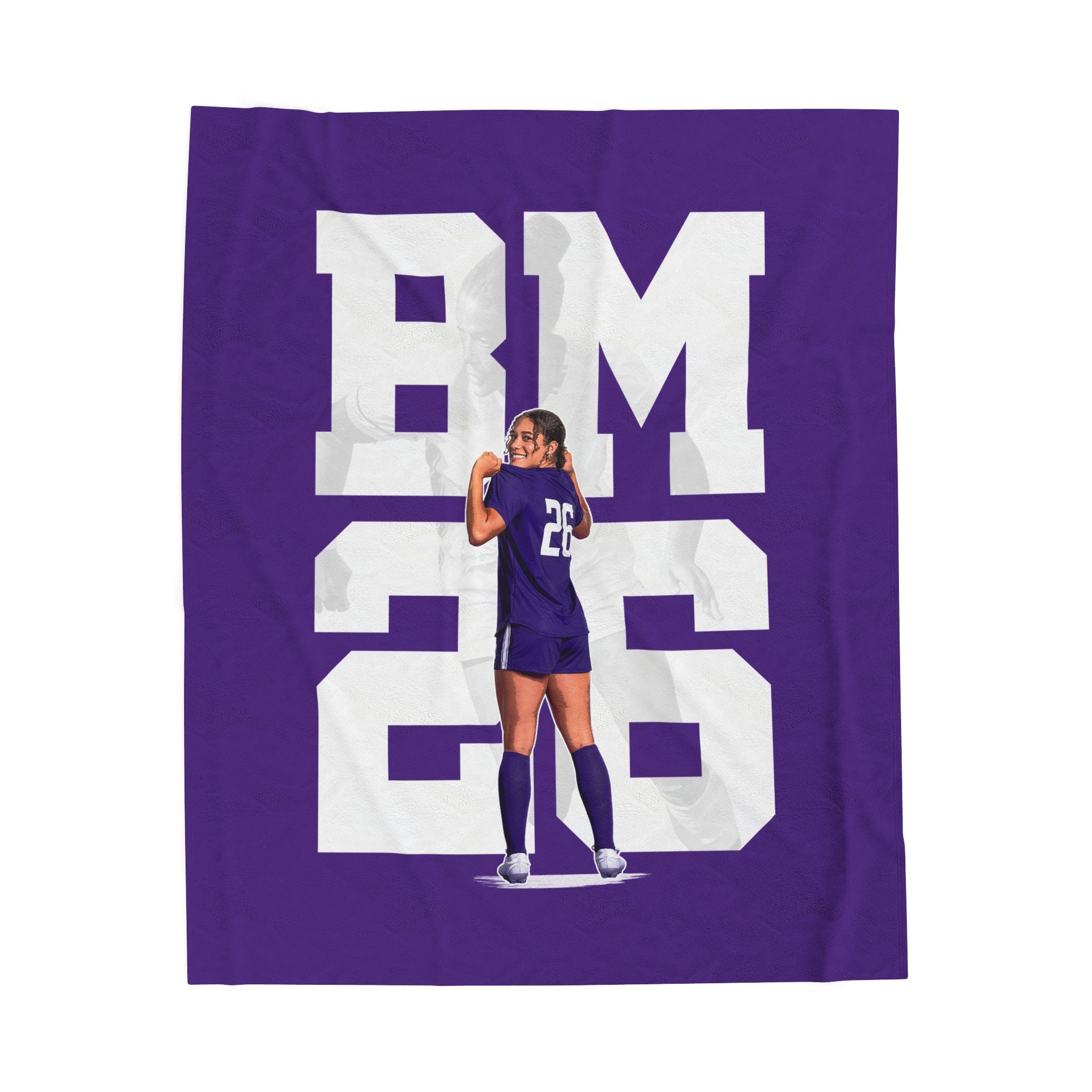 Brooke Miller Velveteen Plush Blanket