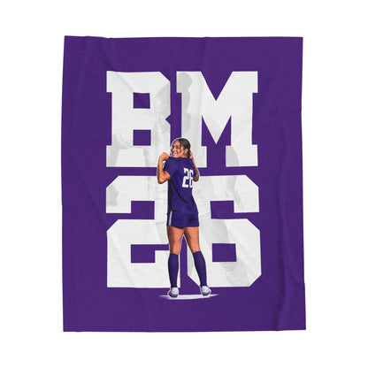 Brooke Miller Velveteen Plush Blanket