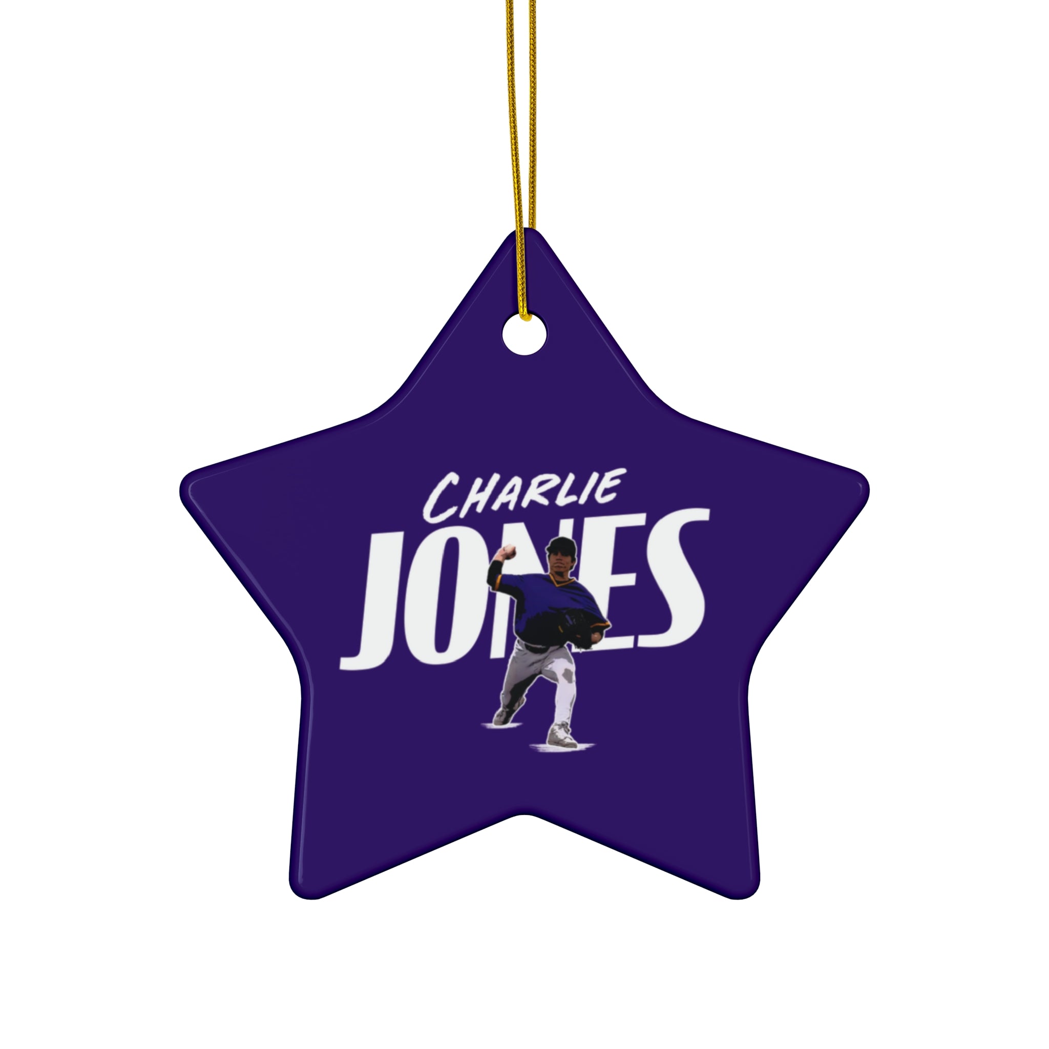 Charlie Jones Ceramic Ornament