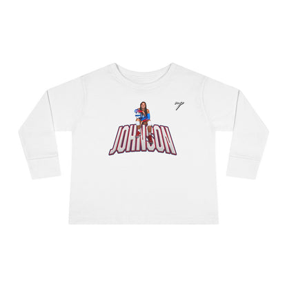 Melia Johnson Toddler Long Sleeve Tee