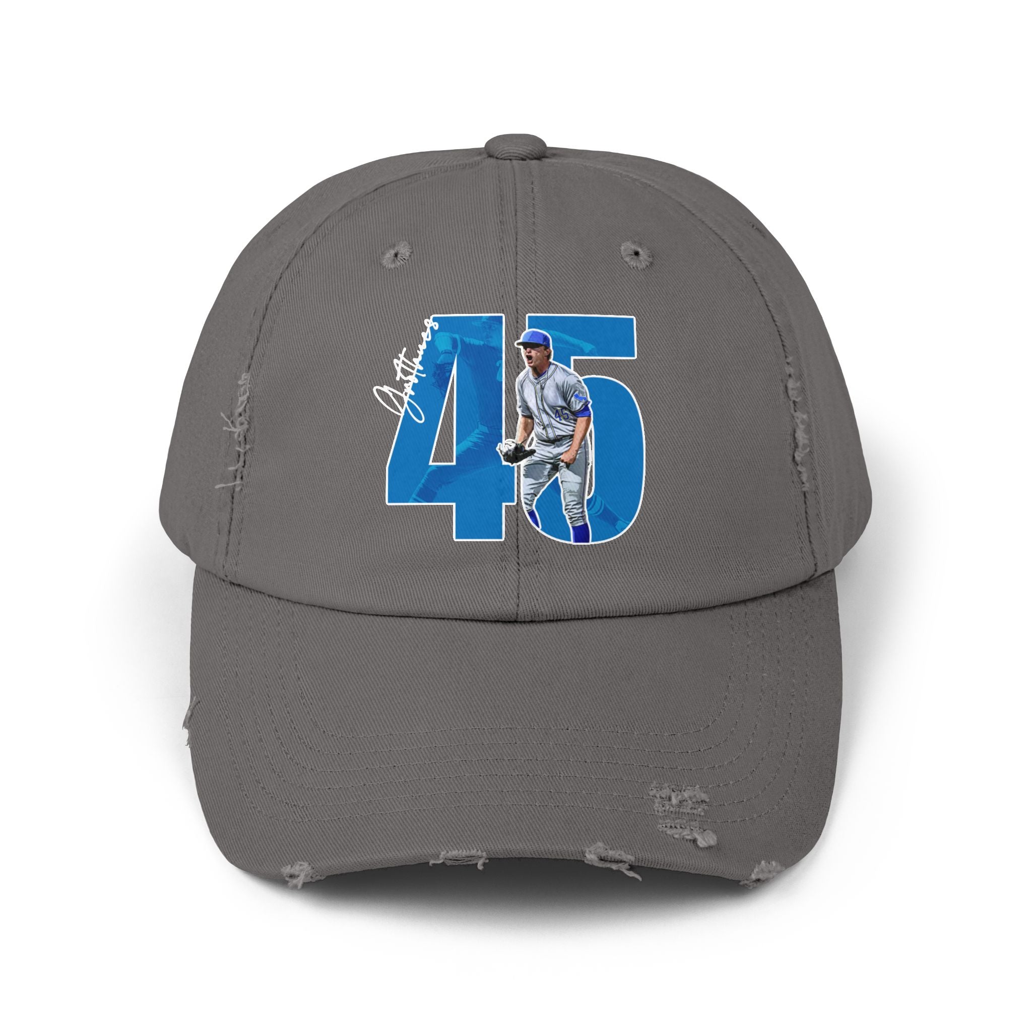 Chris Grothues Distressed Dad Cap