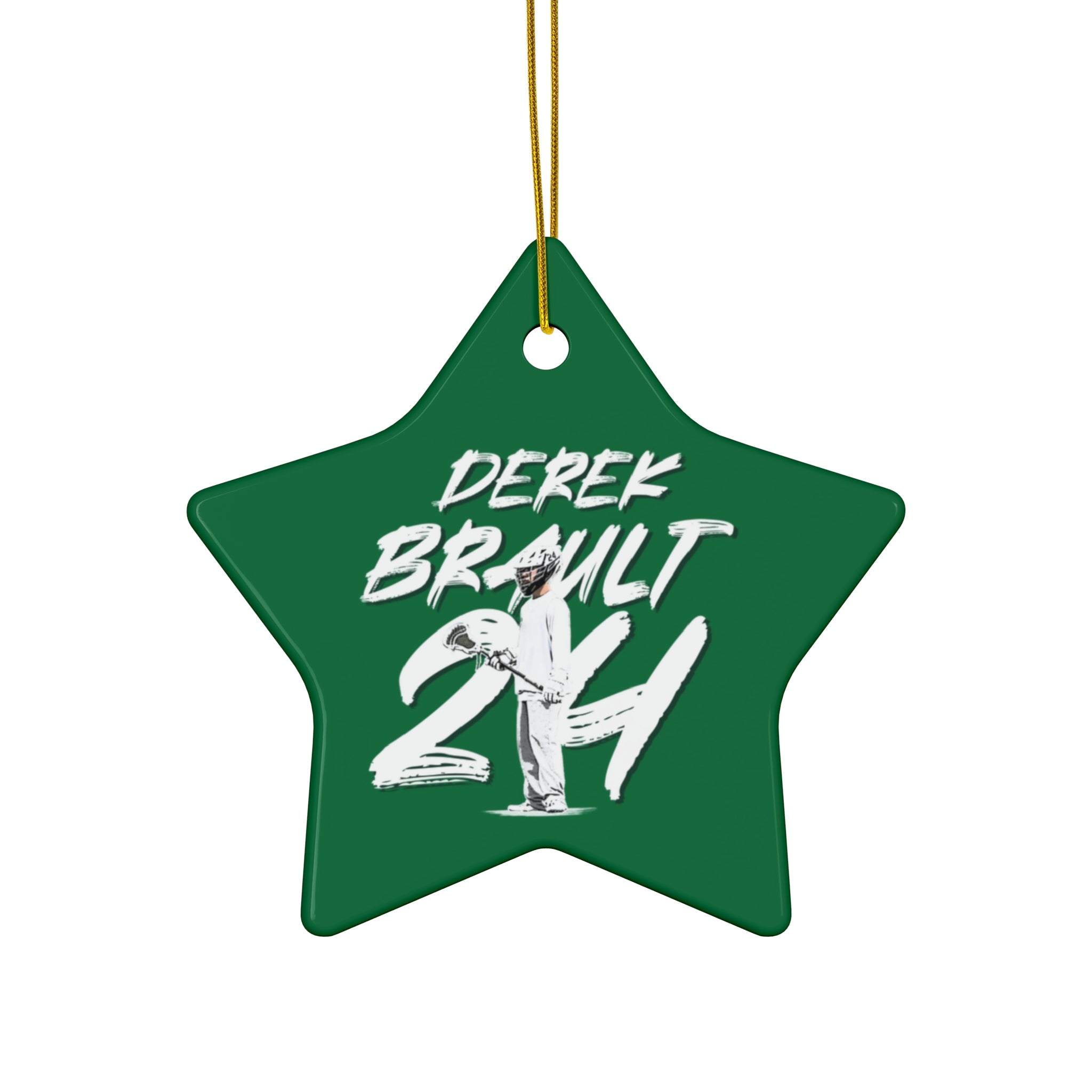 Derek Brault Ceramic Ornament