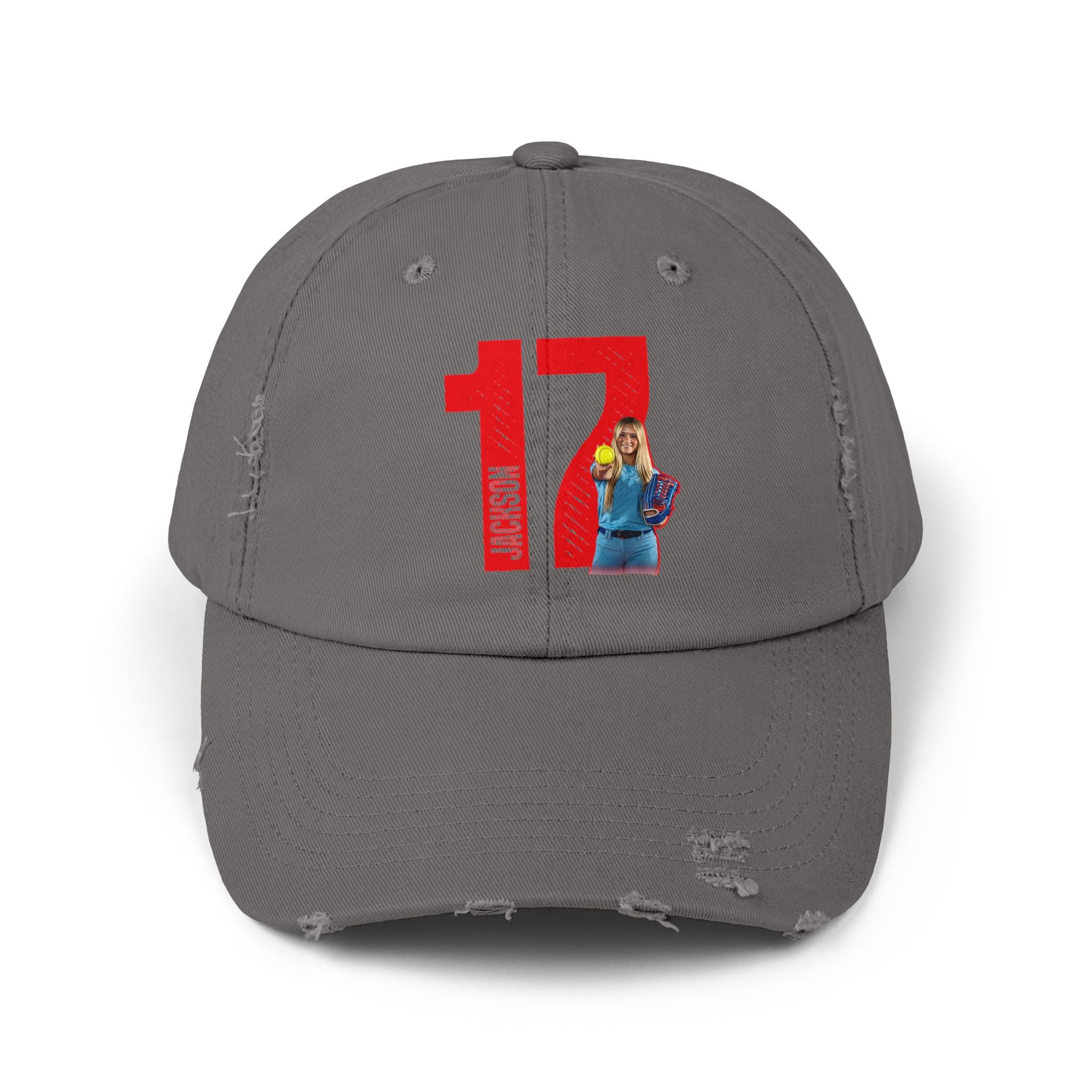 Mackenna Jackson Distressed Dad Cap