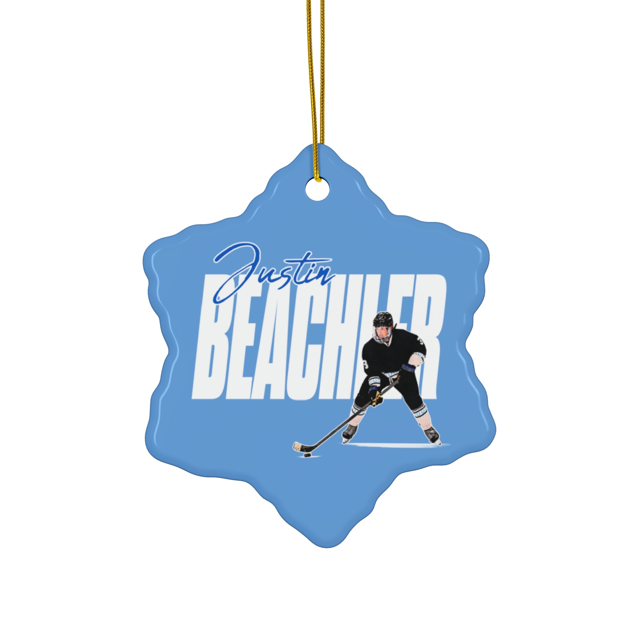 Justin Beachler Ceramic Ornament