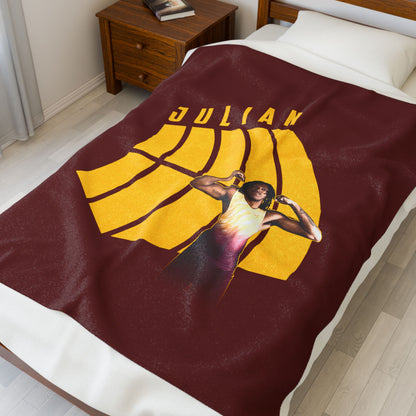Julian Coppage-Seepersaud Velveteen Plush Blanket
