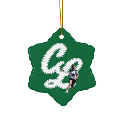Carly Livingston Ceramic Ornament