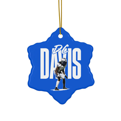 Dc Davis Ceramic Ornament