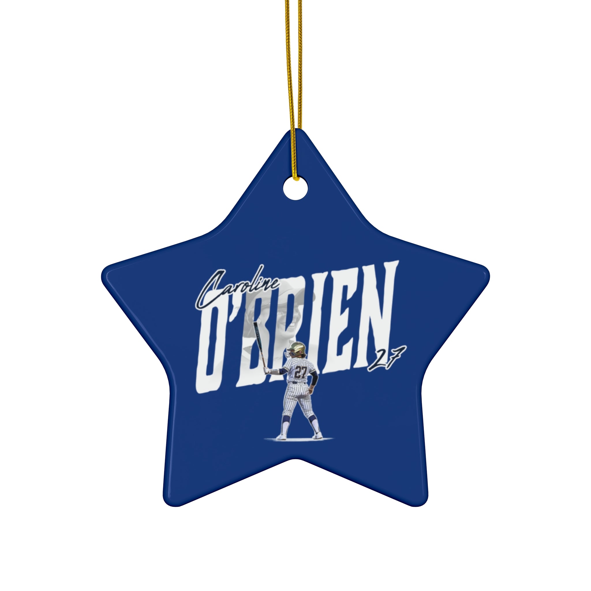 Caroline O'Brien Ceramic Ornament