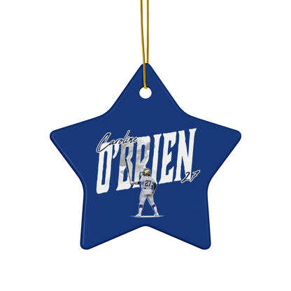 Caroline O'Brien Ceramic Ornament