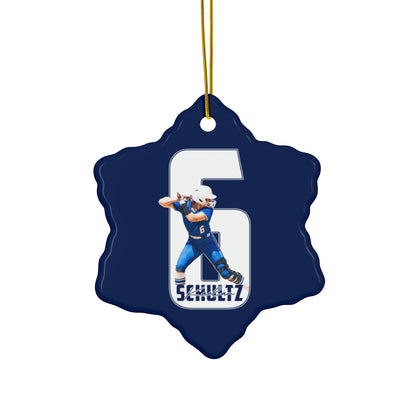 Kaelan Schultz Ceramic Ornament