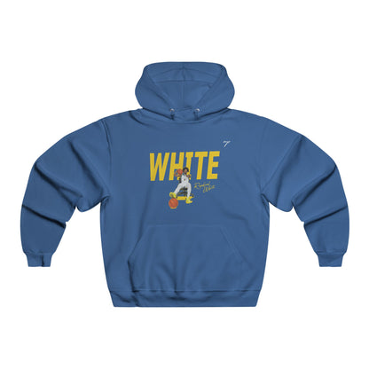 Rapheal White Vintage Hoodie