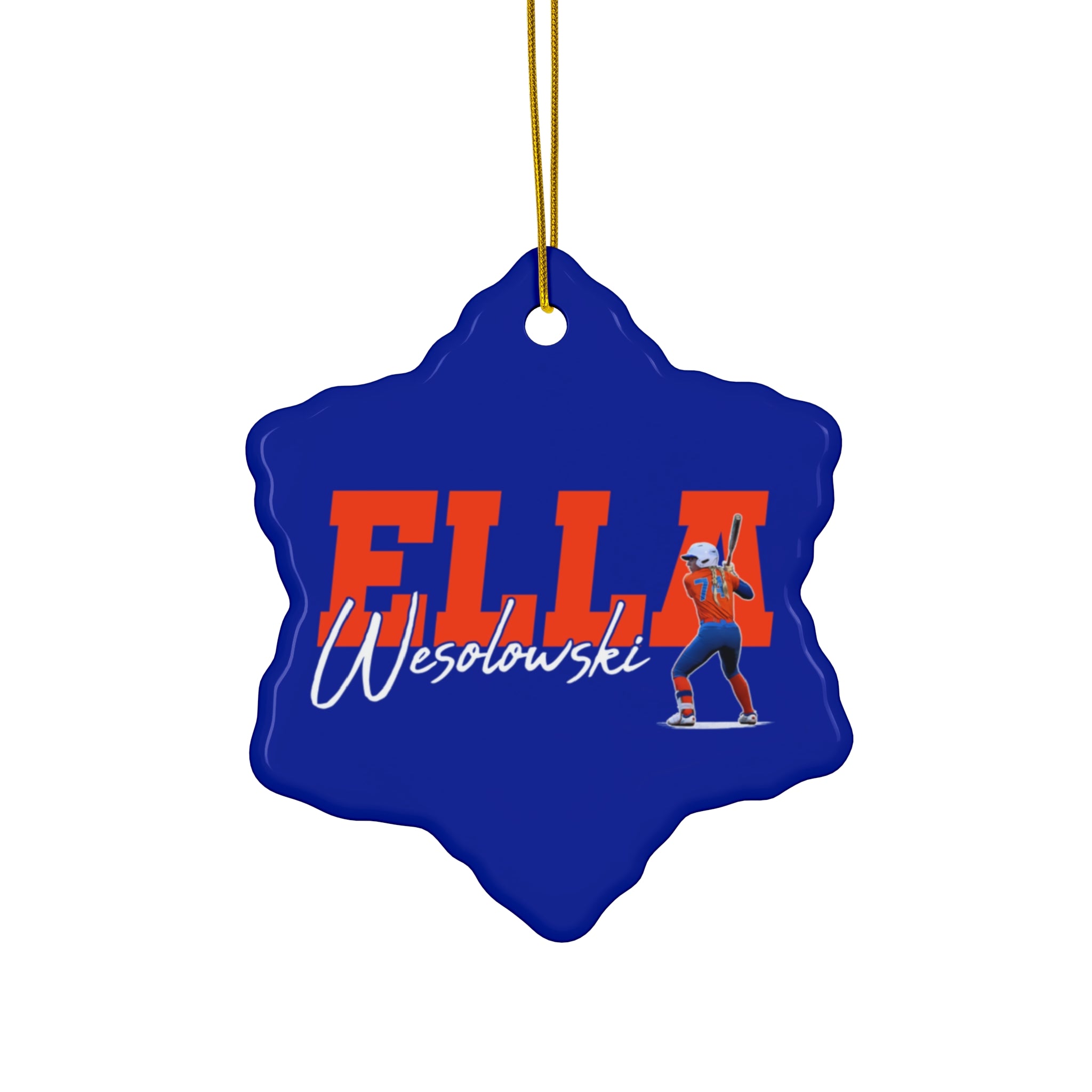 Ella Wesolowski Ceramic Ornament