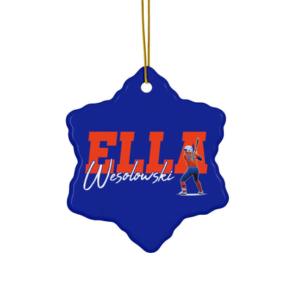 Ella Wesolowski Ceramic Ornament