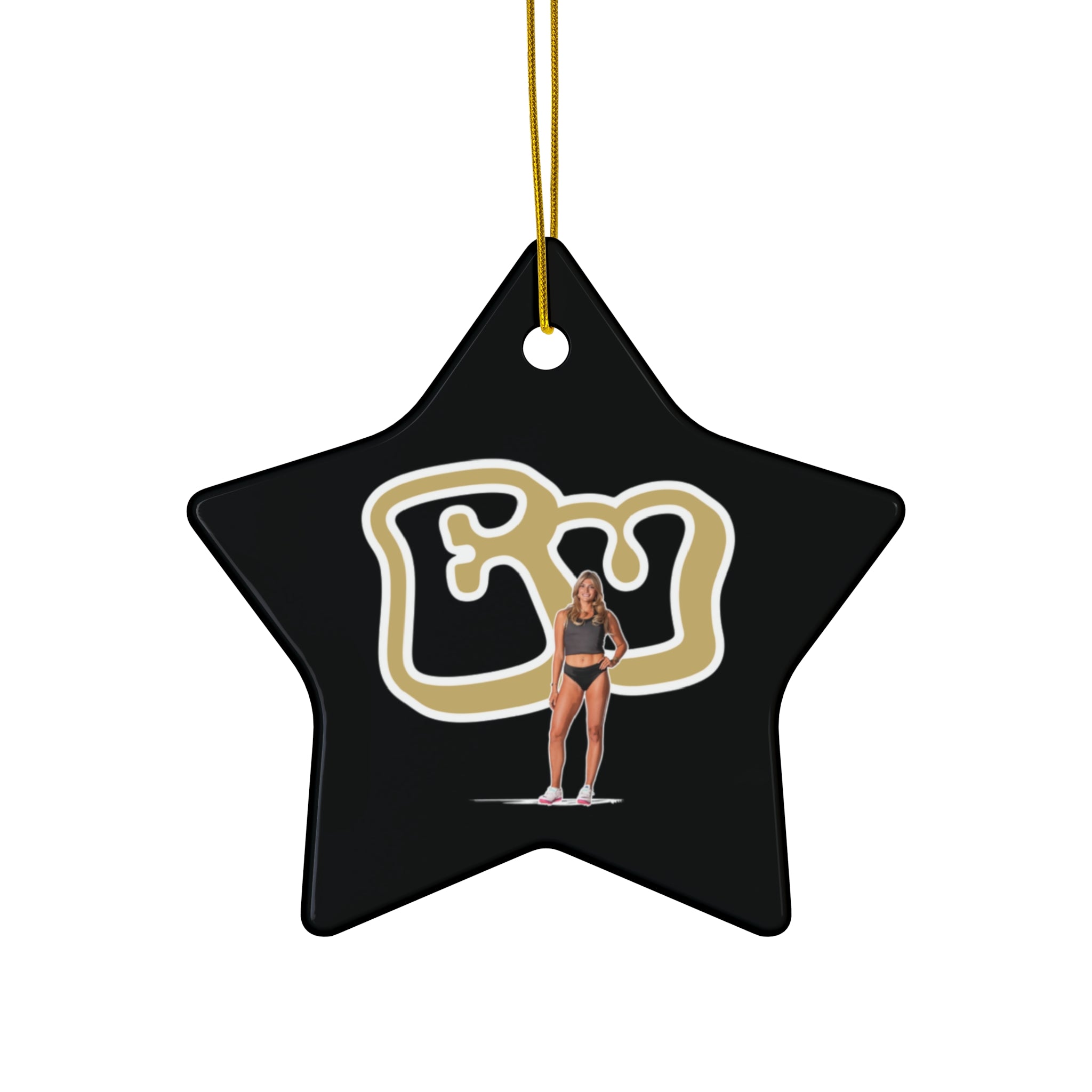 Evelyn McClellan Ceramic Ornament