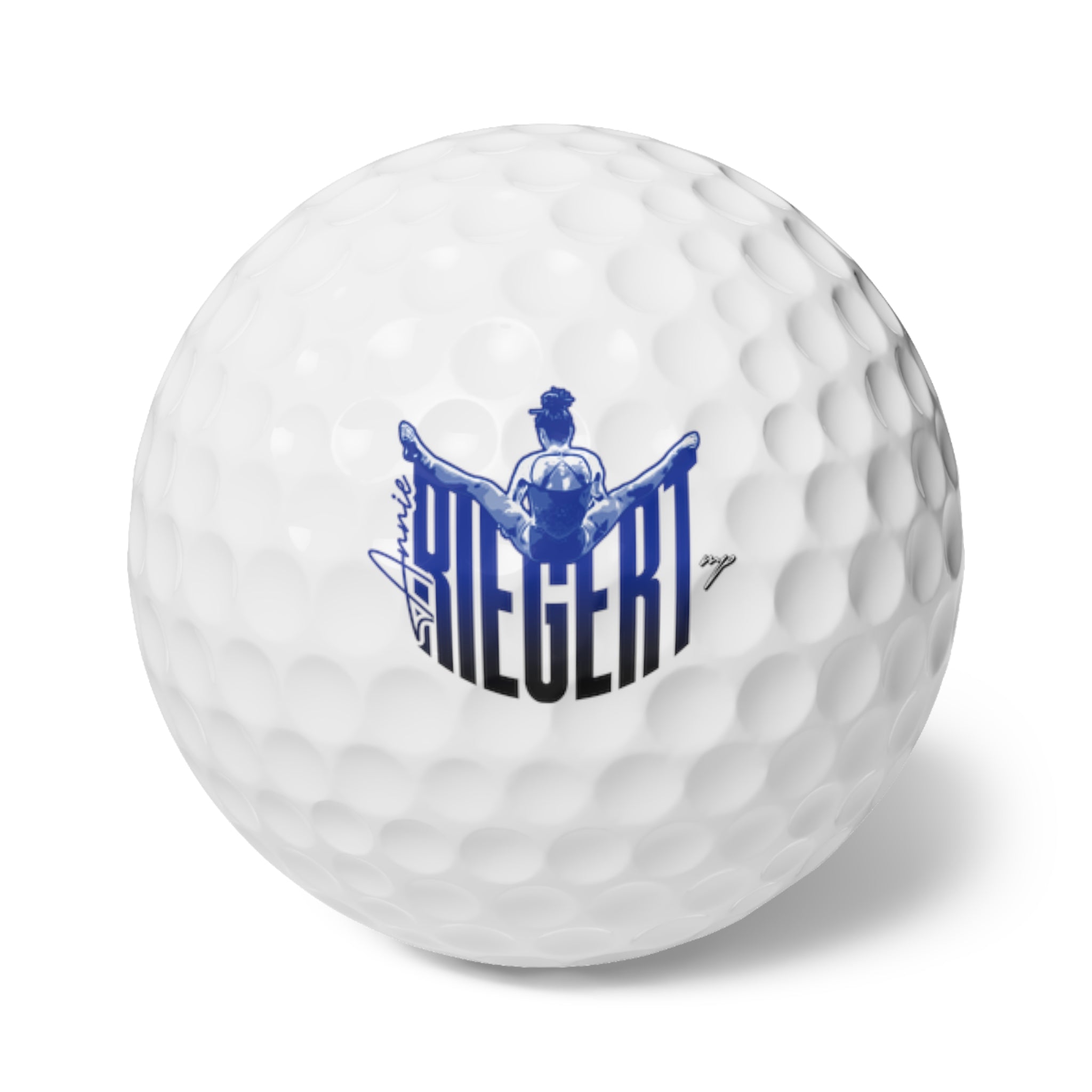 Annie Riegert Golf Balls, 6pc