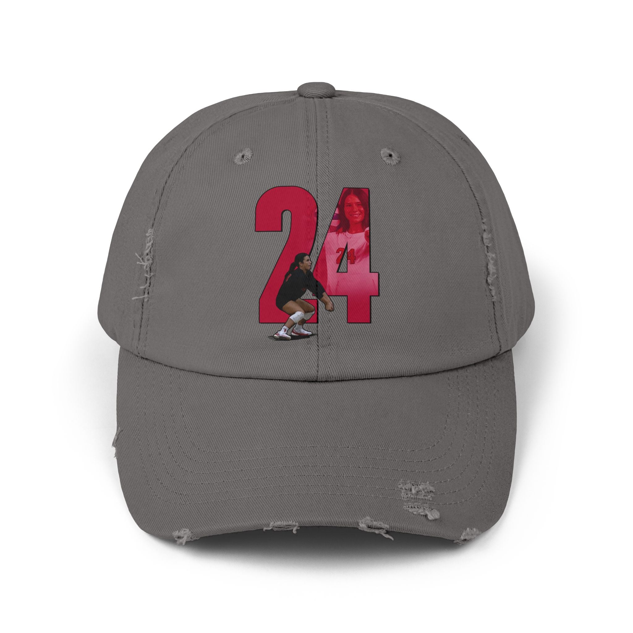 Aleesa Zebold Distressed Dad Cap