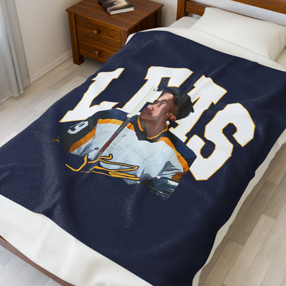 Jonas Leas Velveteen Plush Blanket