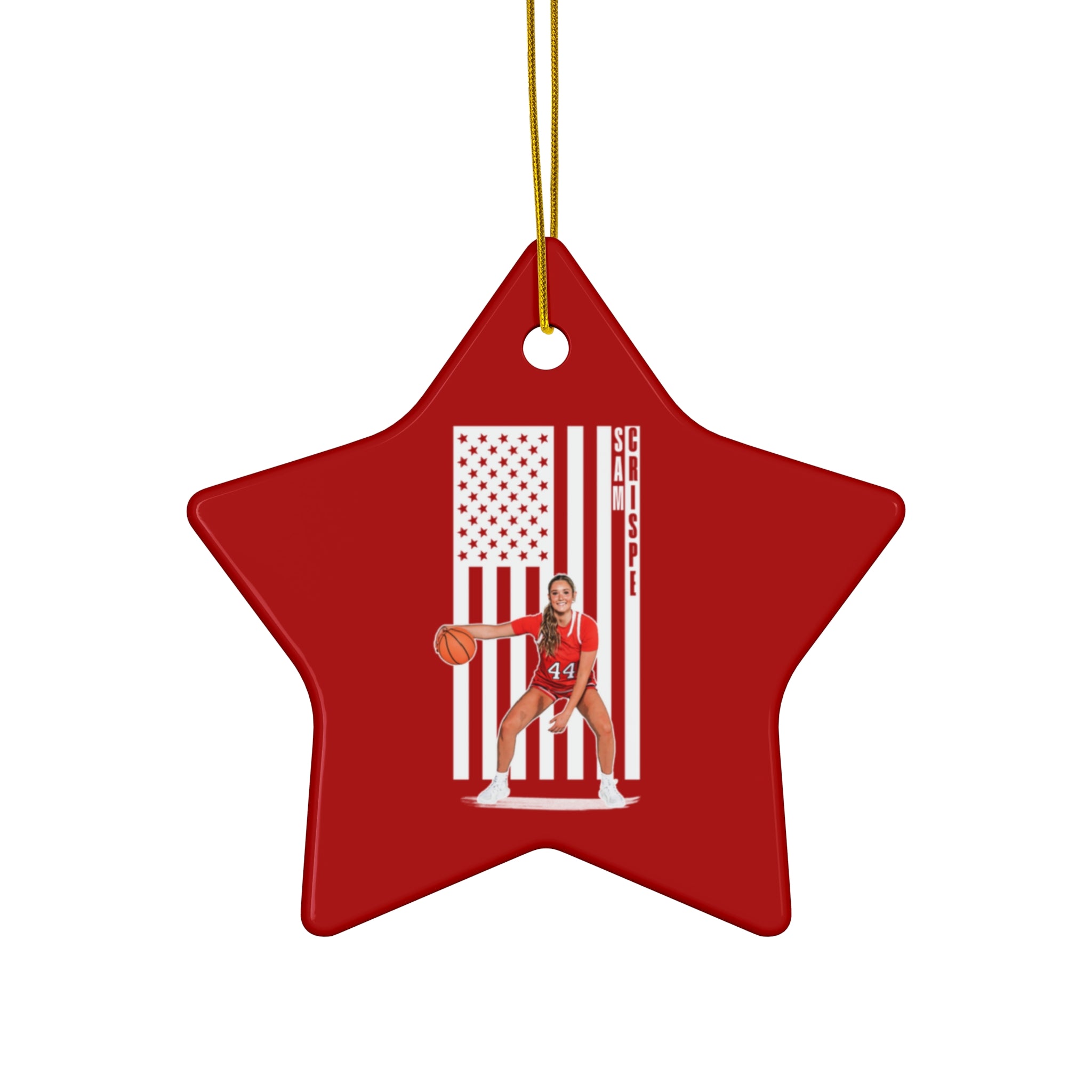 Sam Crispe Ceramic Ornament