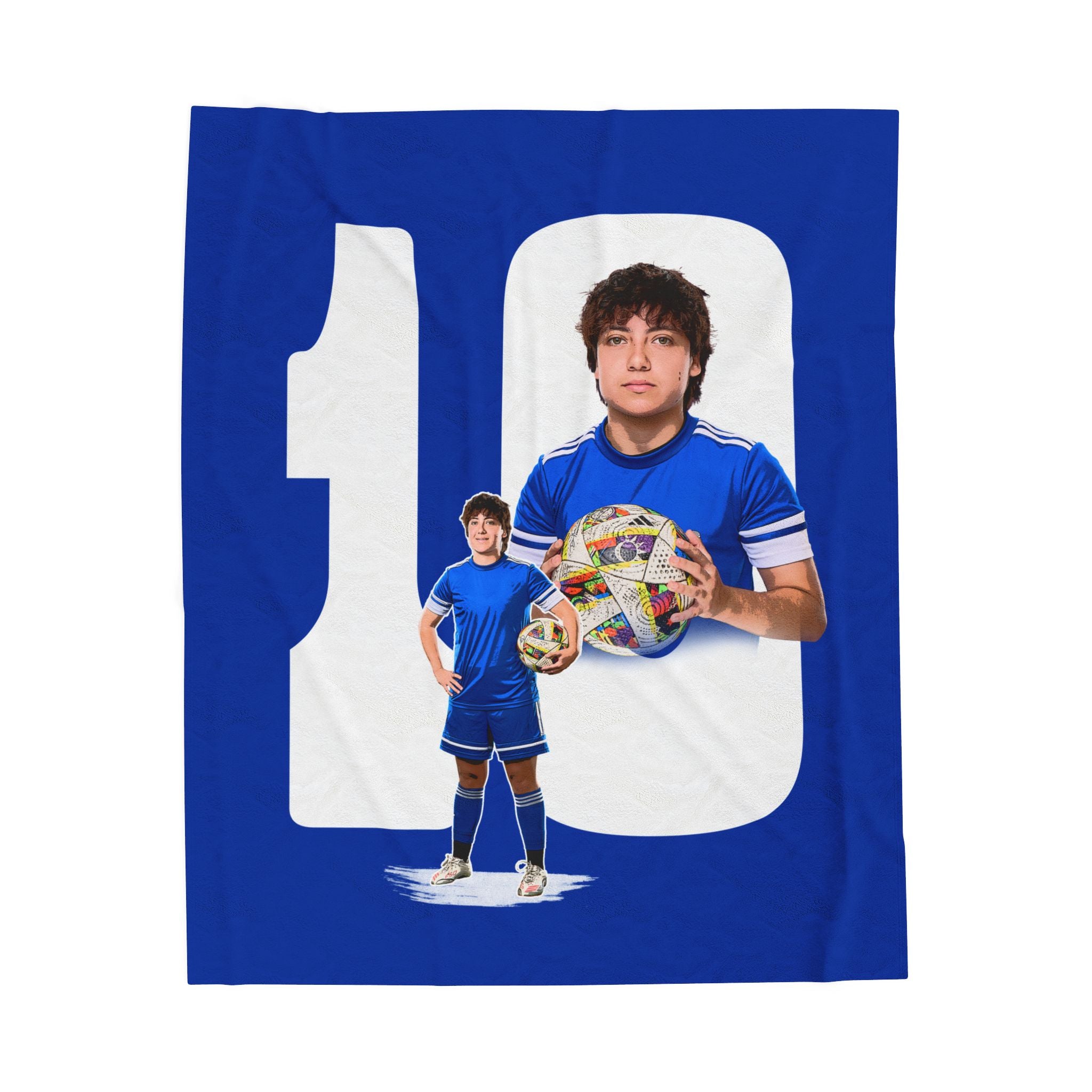 RJ Ibarra Velveteen Plush Blanket
