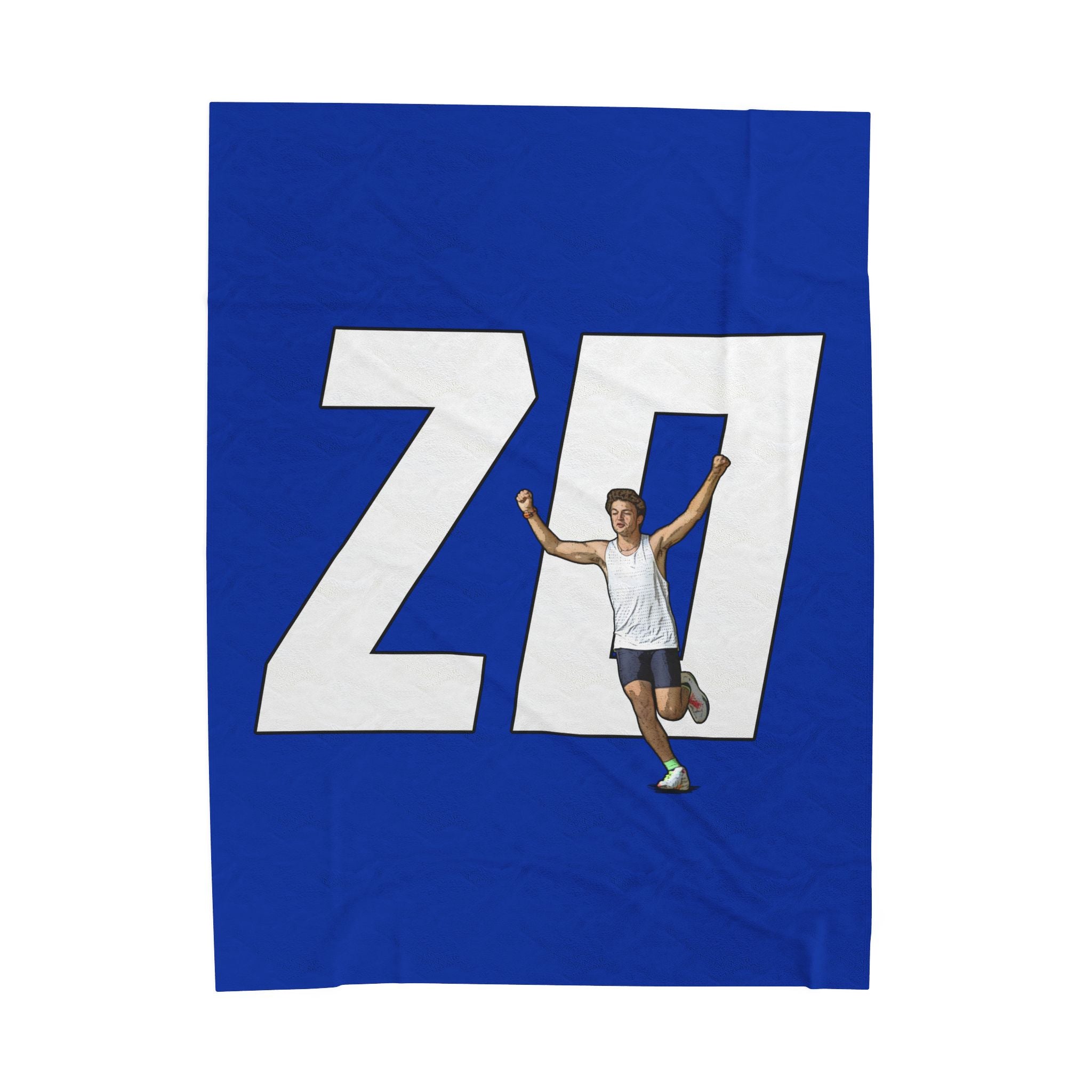 Lorenzo Lopes Velveteen Plush Blanket