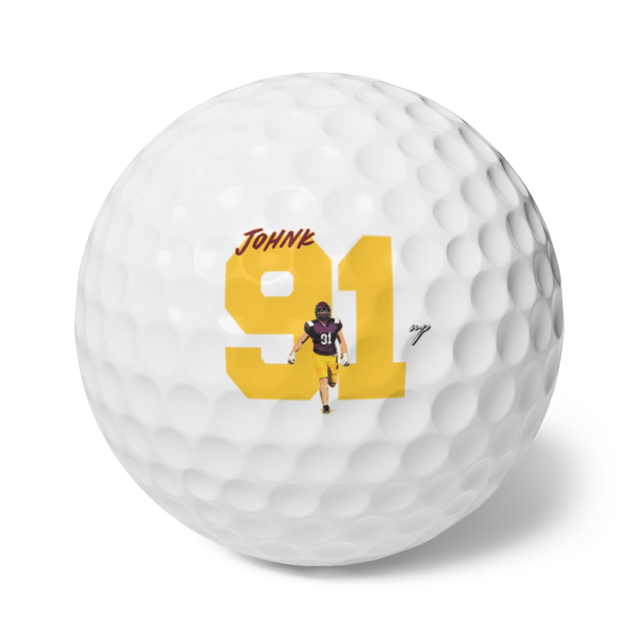 Brennan Johnk Golf Balls, 6pc