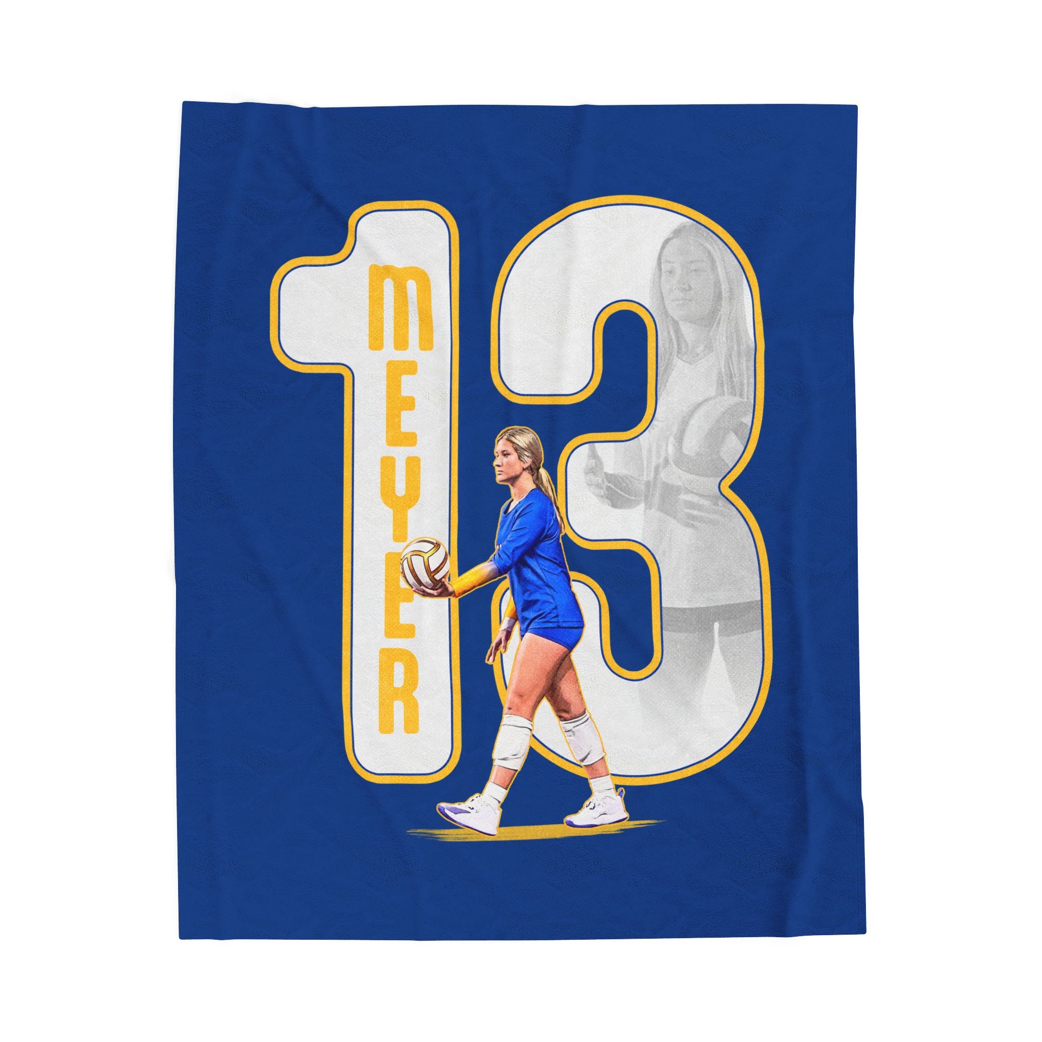 Mallorie Meyer Velveteen Plush Blanket