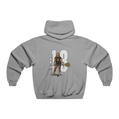 Eliza White Vintage Hoodie