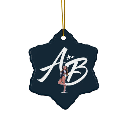 Anabelle Dewey Ceramic Ornament