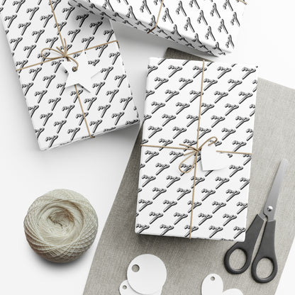 MyPlayer Branded Wrapping Paper (White #2)