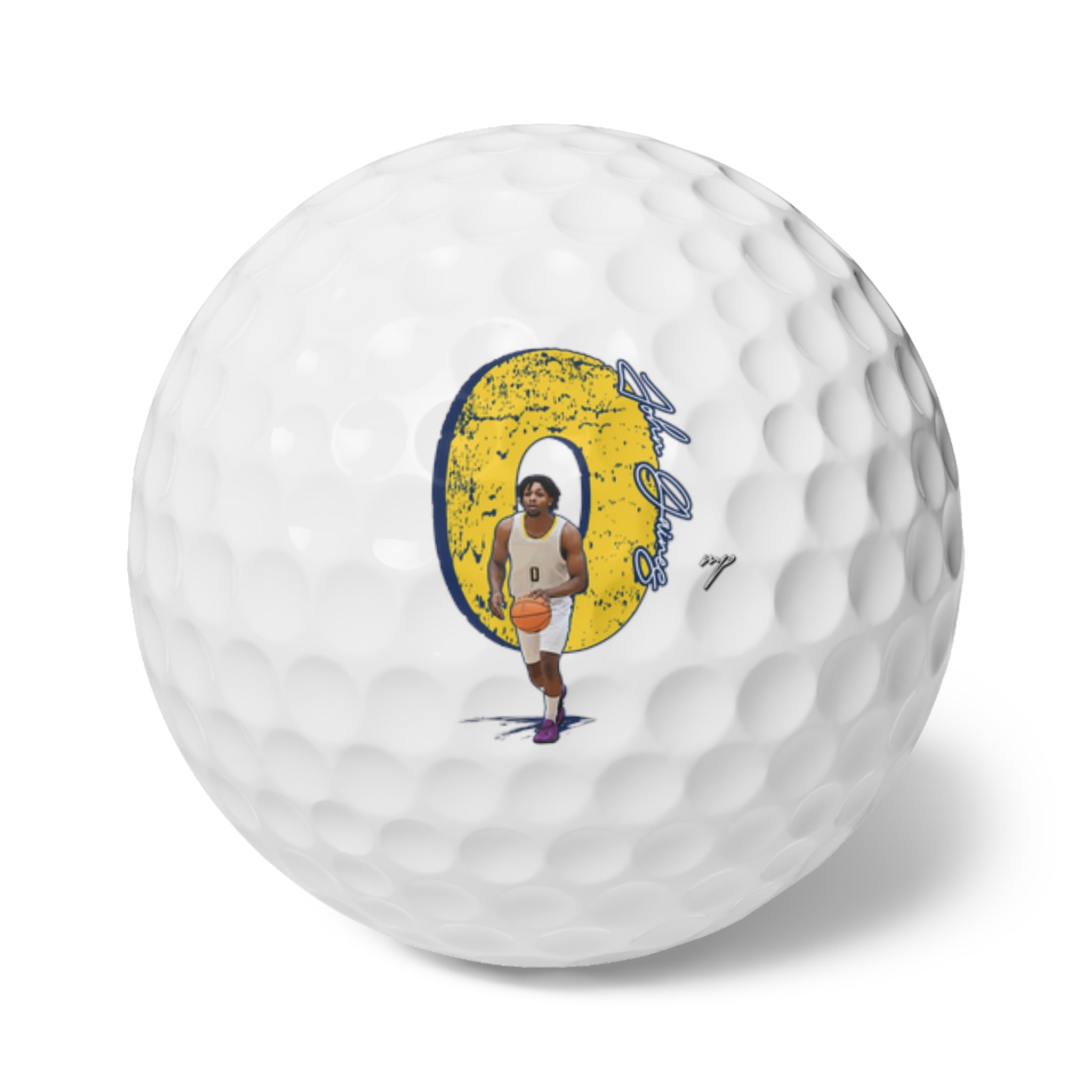 John Gaines Golf Balls, 6pc