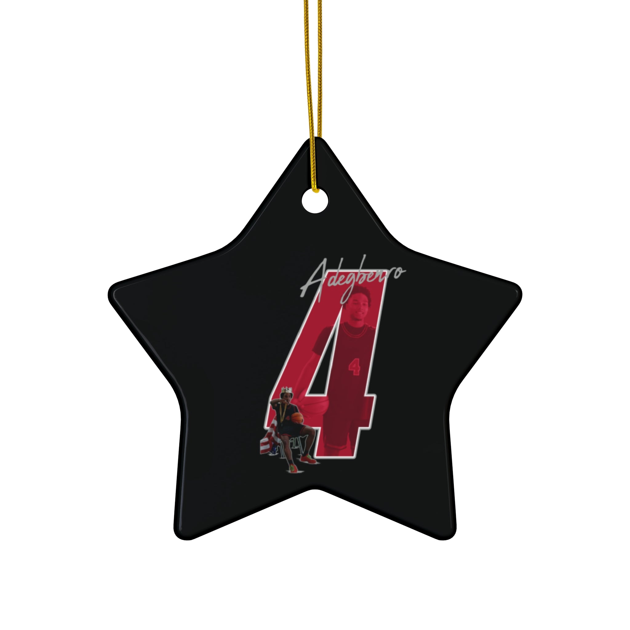 Elijah Adegbenro Ceramic Ornament