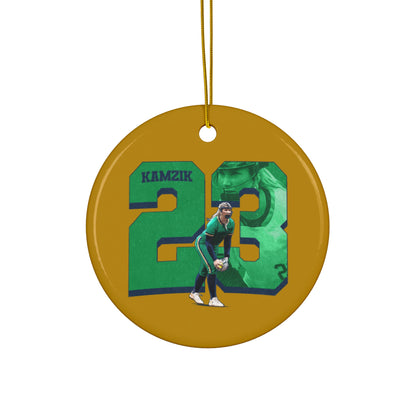 Kamryn Kamzik Ceramic Ornament