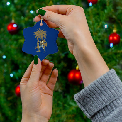 Nathan Betancourt Ceramic Ornament